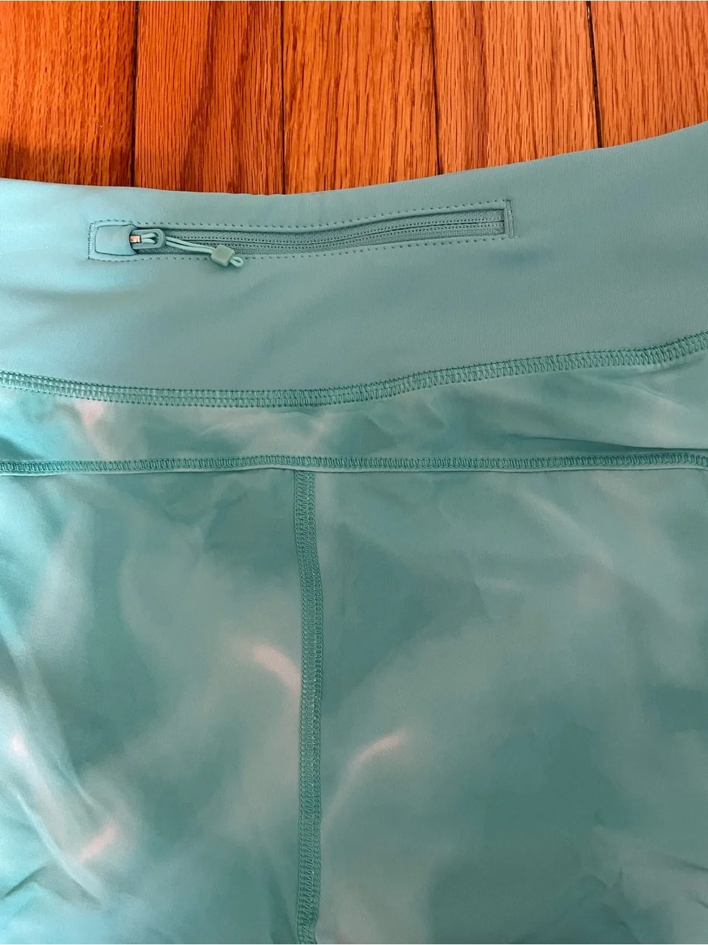 Athleta Aqua Blue 3.5” Athletic Running Shorts with Wide Waistband XS